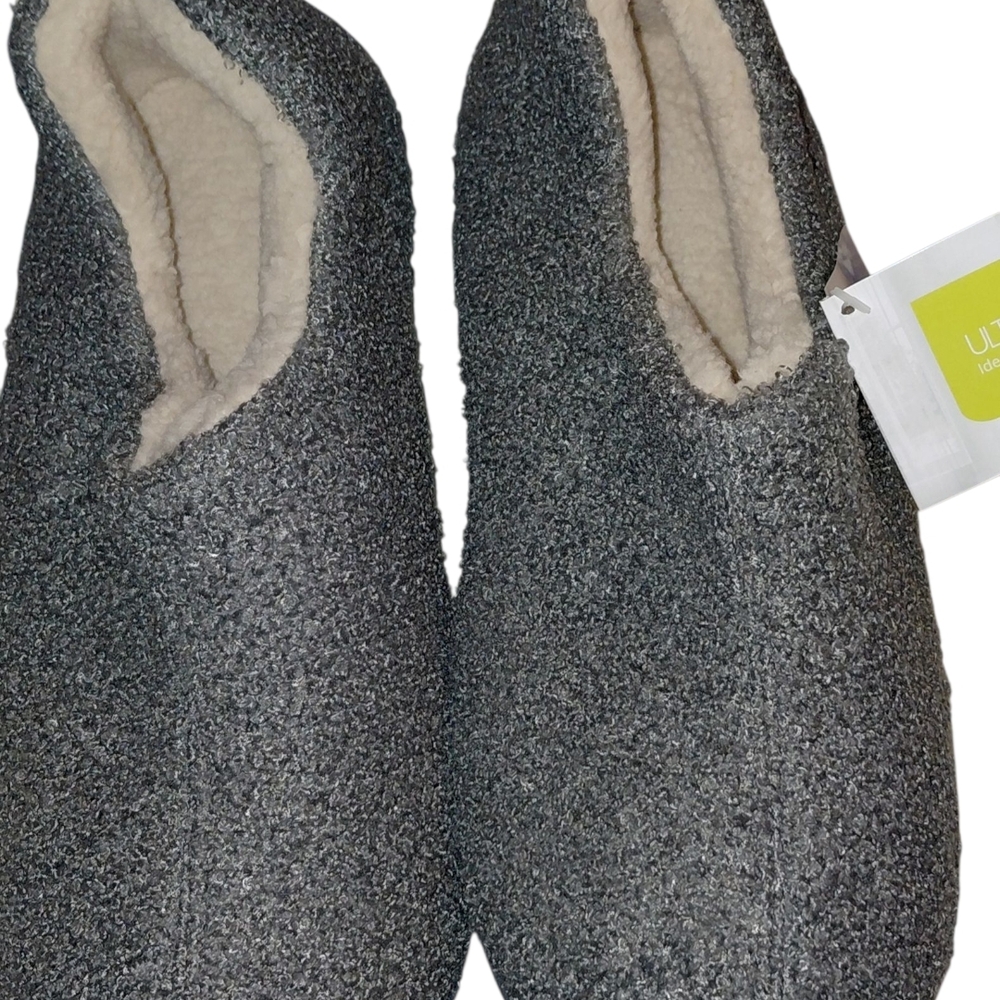 ULTRAIDEAS Cozy Memory Foam Unisex Slippers in Gray